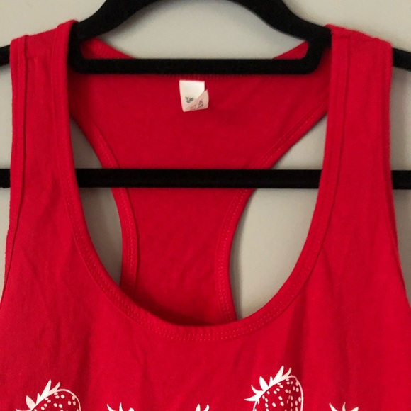 Red Strawberry Tank Top - Picture 5 of 6